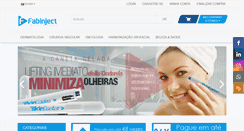 Desktop Screenshot of fabinject.com.br
